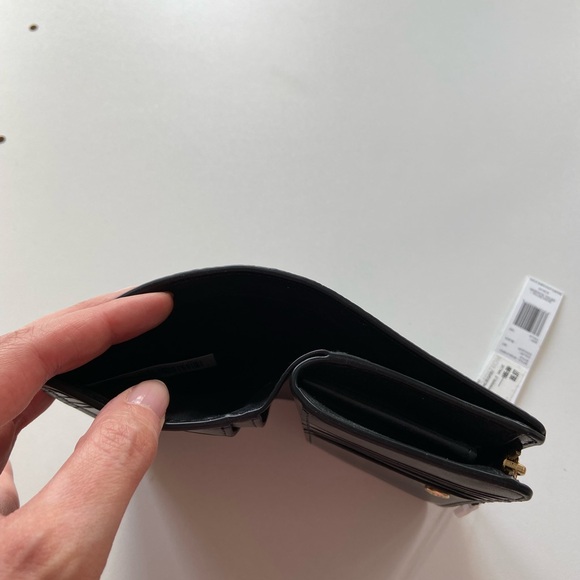 Marc Jacobs Groove Black Leather Wallet - NWT - Picture 6 of 9